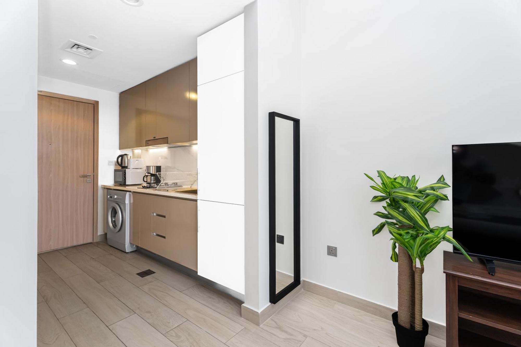 Escape24 Stylish Studio Azizi Riviera 8 Meydan One Dubai Luaran gambar