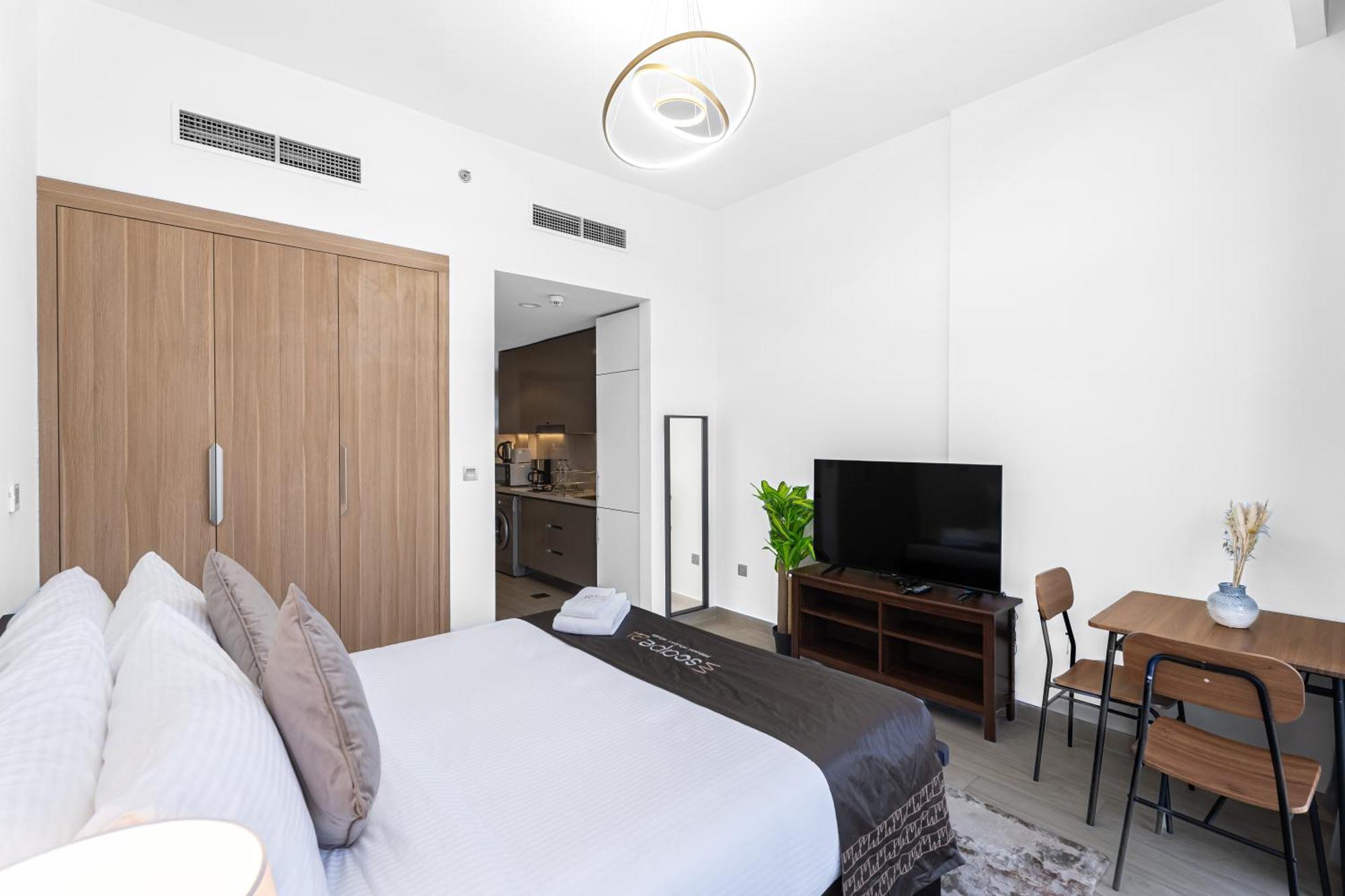 Escape24 Stylish Studio Azizi Riviera 8 Meydan One Dubai Luaran gambar