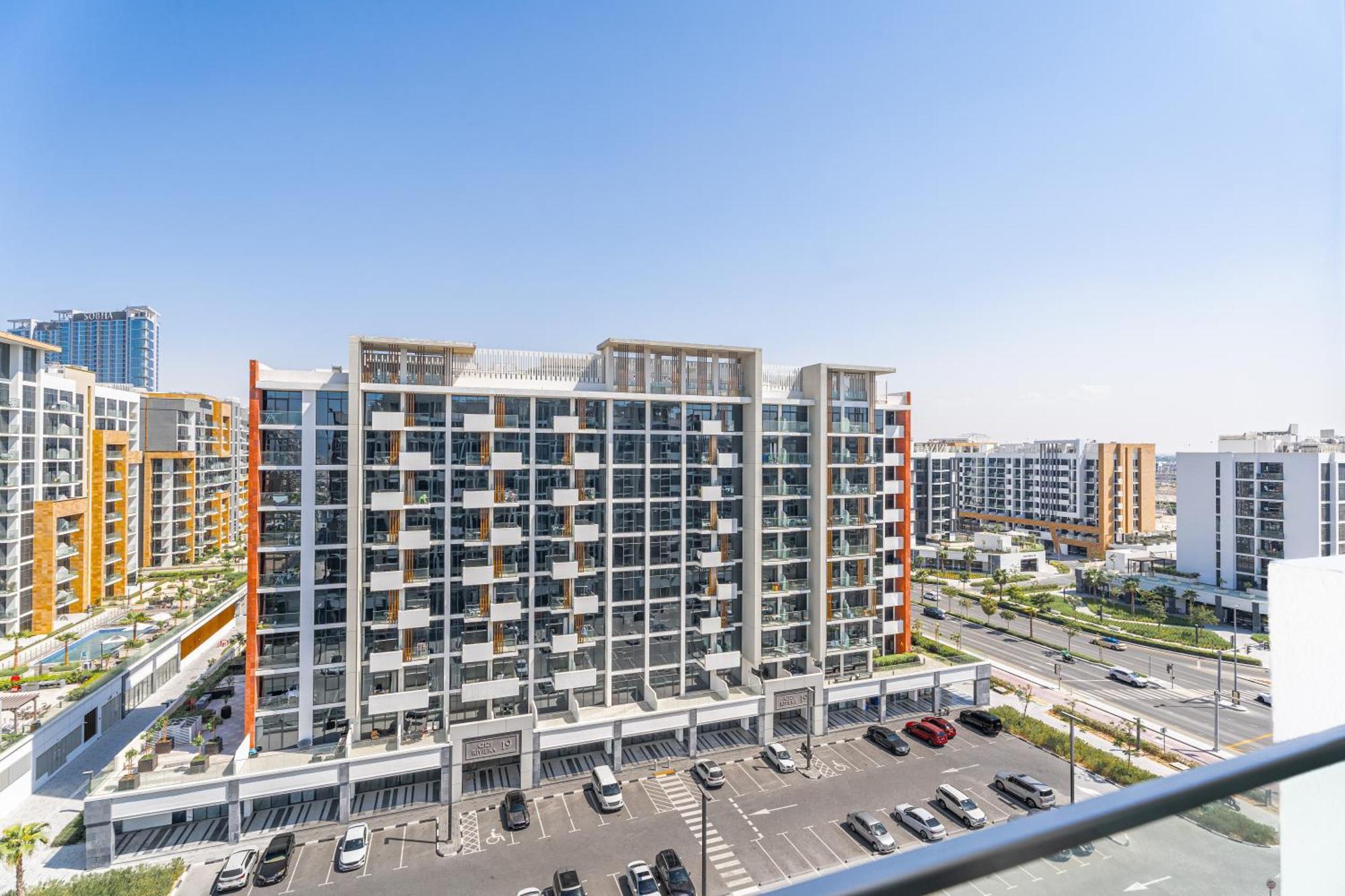 Escape24 Stylish Studio Azizi Riviera 8 Meydan One Dubai Luaran gambar